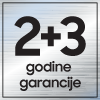 2 + 3 godine komercijalne garancije uz online registraciju