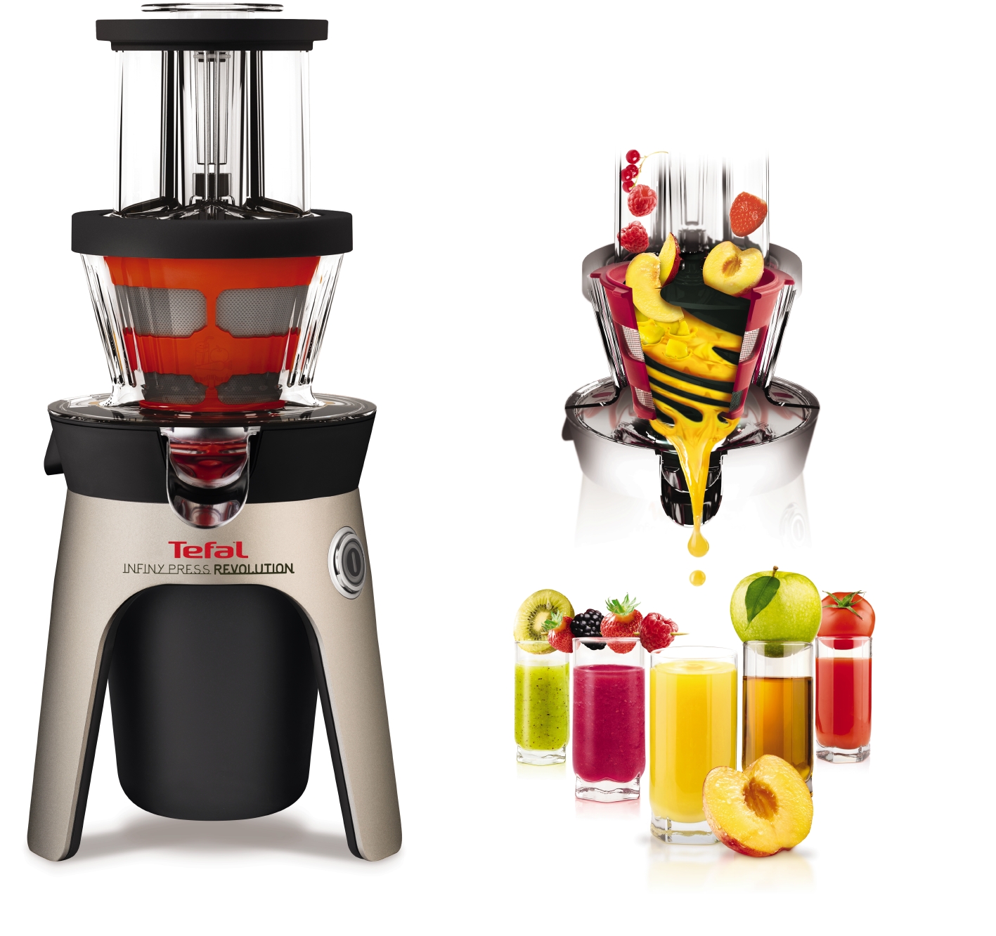 ZC500H38 POČASNI SOKOVNIK TEFAL