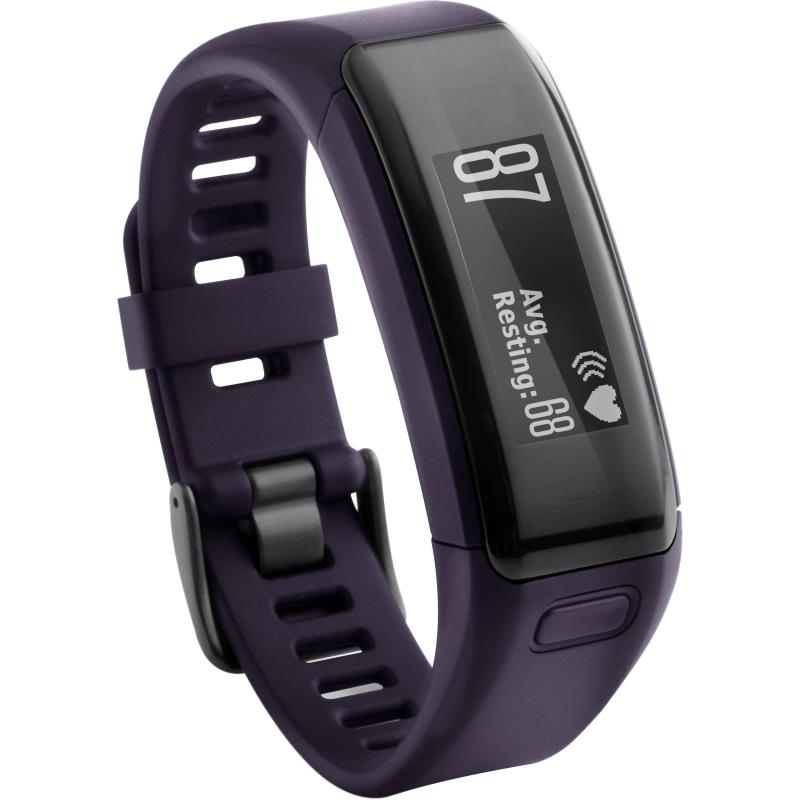 VIVOSMART HR. R PURPLE GARMIN