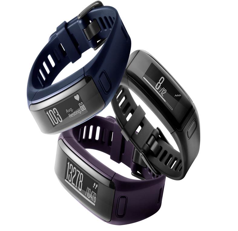 VIVOSMART HR. R-BLACK GARMIN