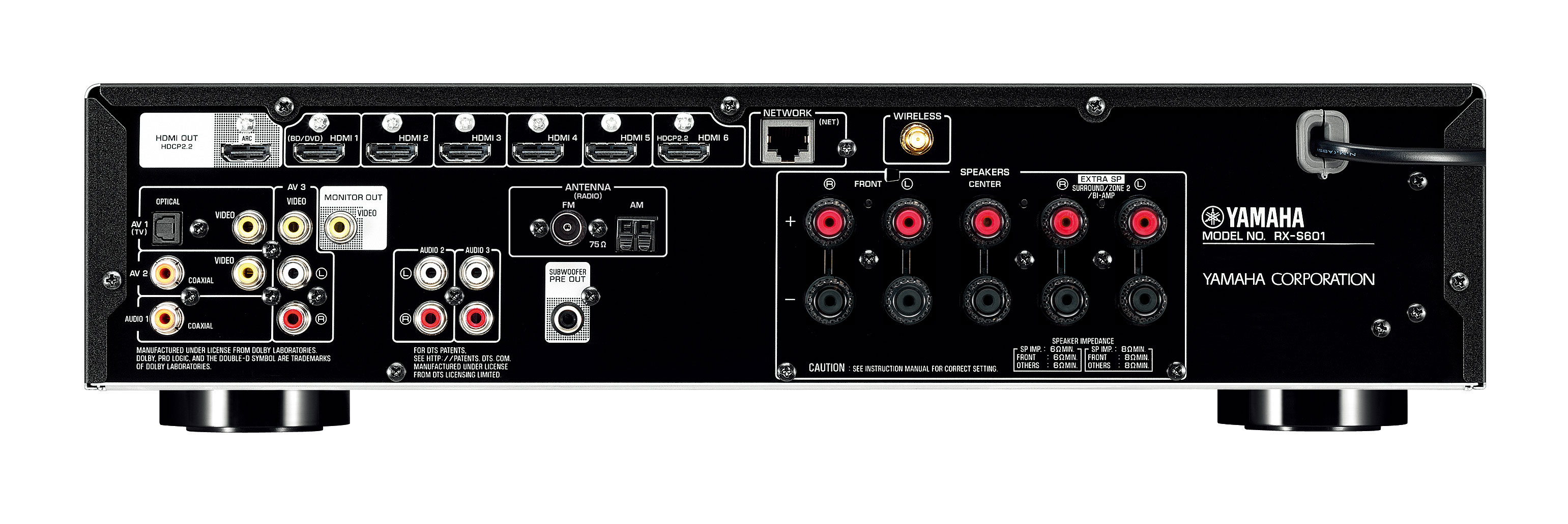 RXS601 DAB BEL YAMAHA