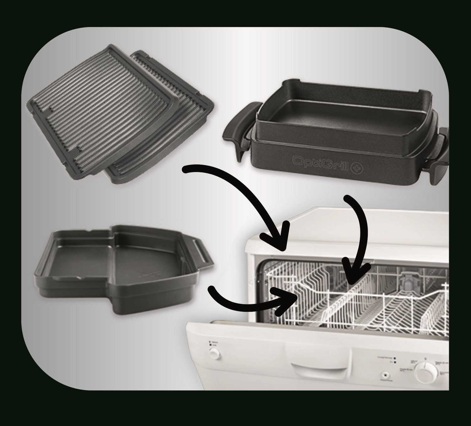 TEFAL GC714812 OPTIGRILL SNACKING žar