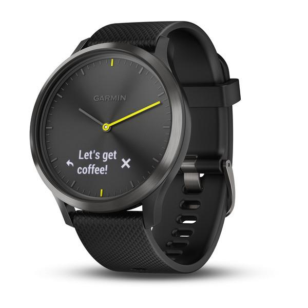 GARMIN Vívomove HR Sport Black L pametna športna ura