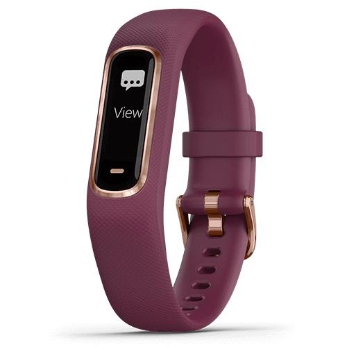 VIVOSMART 4 S/M BERRY GARMIN BERRY/ROSE GOLD