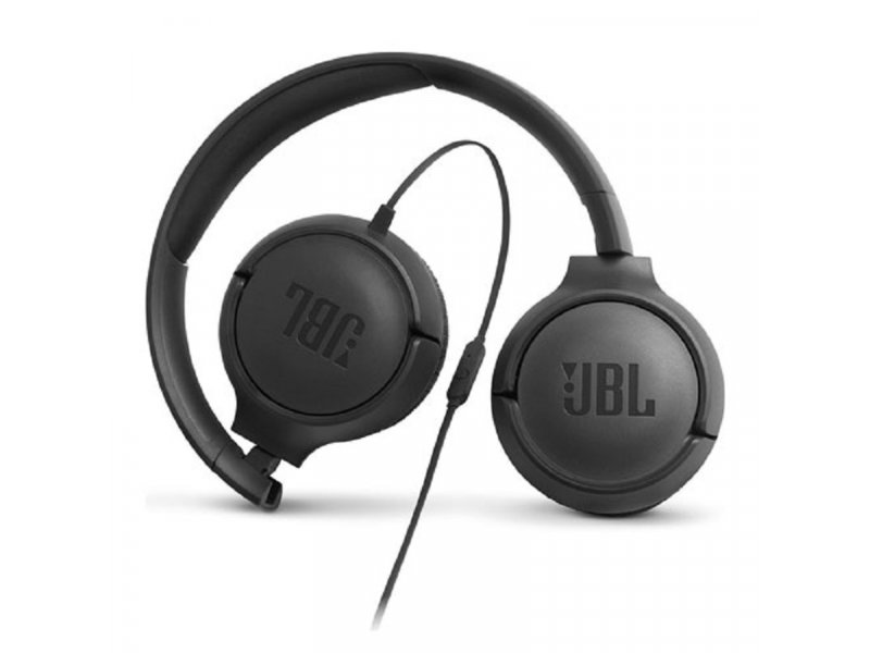 JBL Tune 500 žične črne slušalke