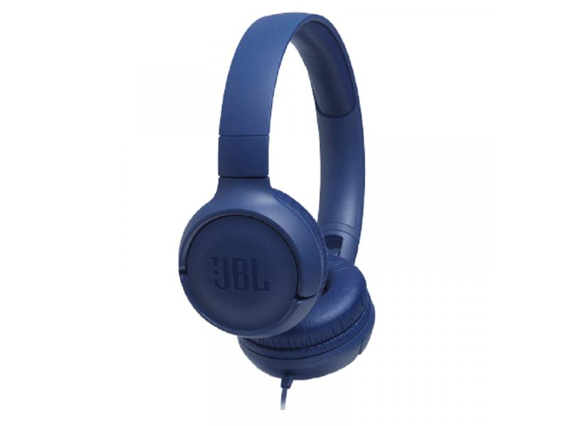 JBL Tune 500 modre žične slušalke