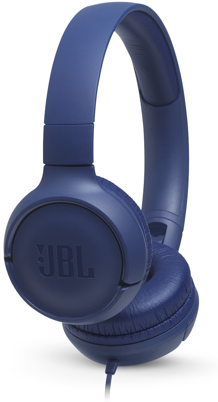 JBL Tune 500 modre žične slušalke