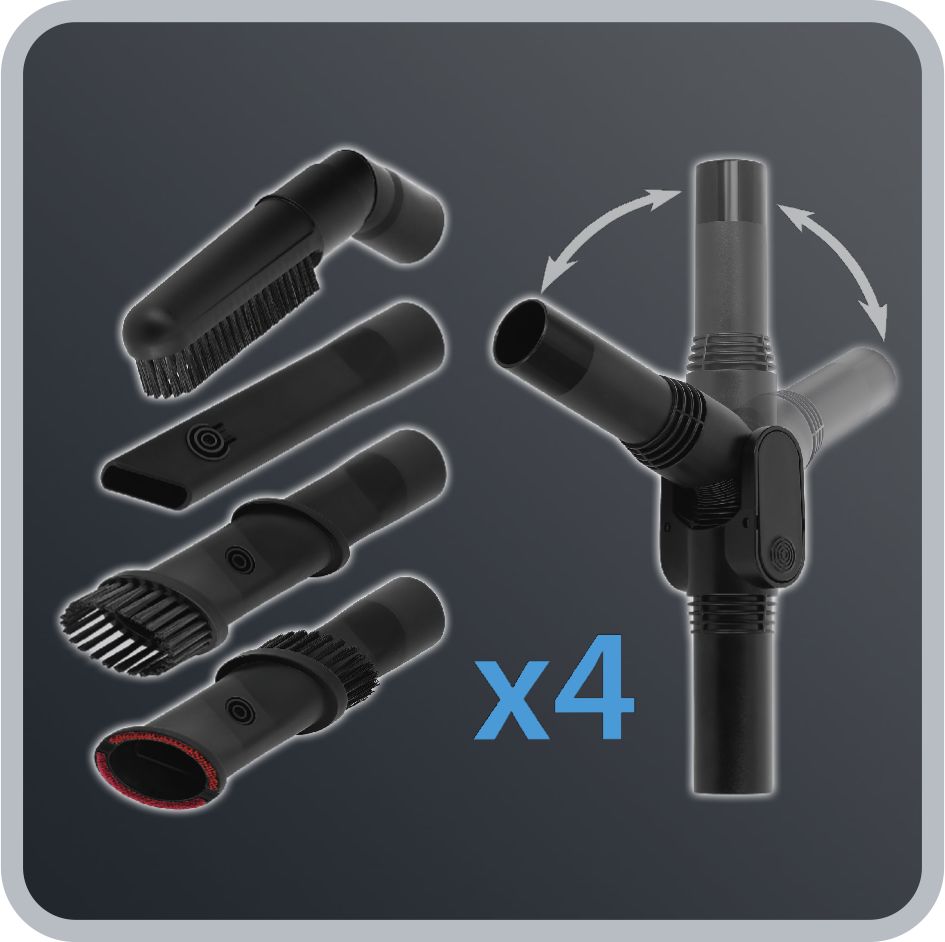 Rowenta RO6487EA Silicone Force 4A sesalnik