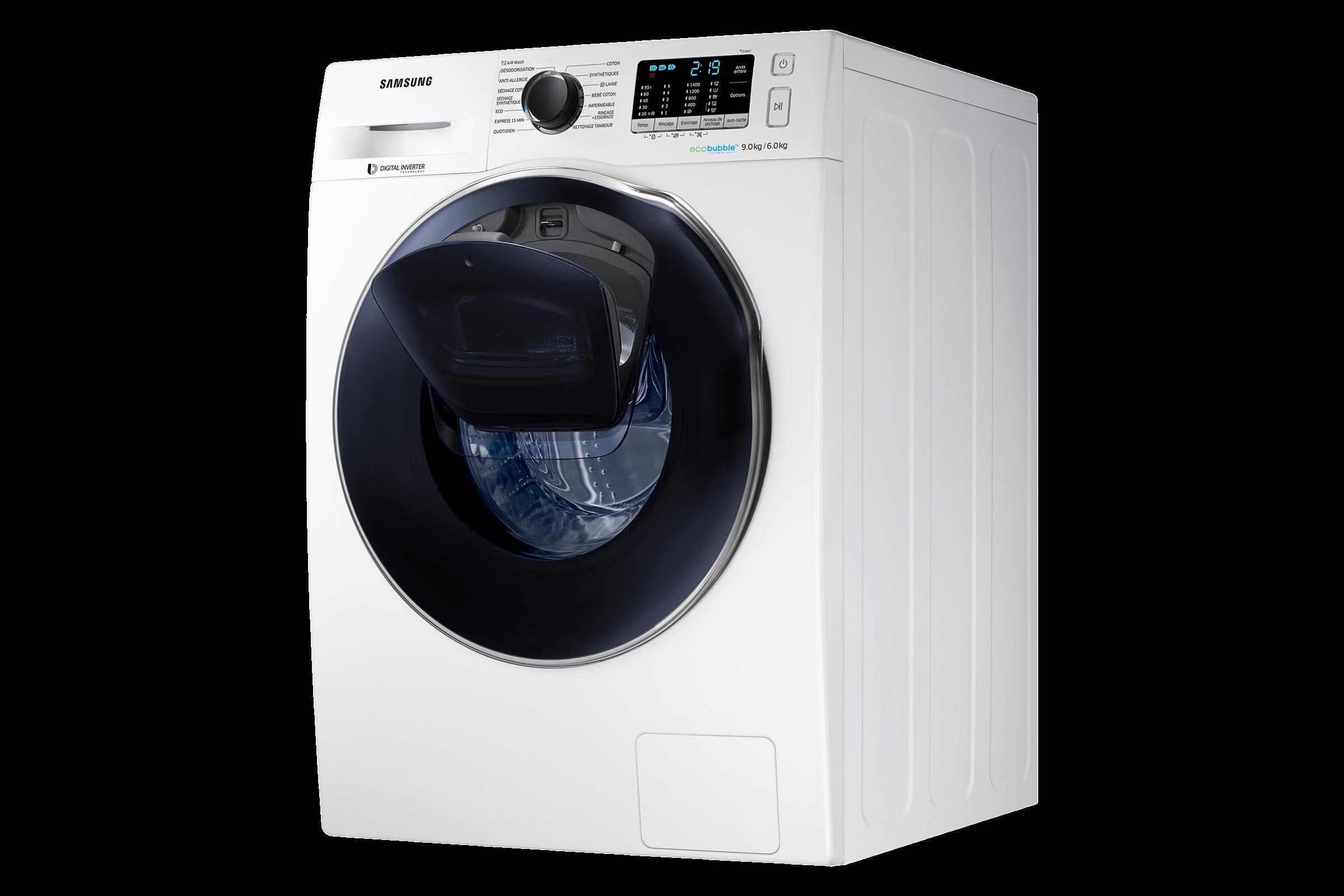 SAMSUNG WD90K5B10OW pralno-sušilni stroj