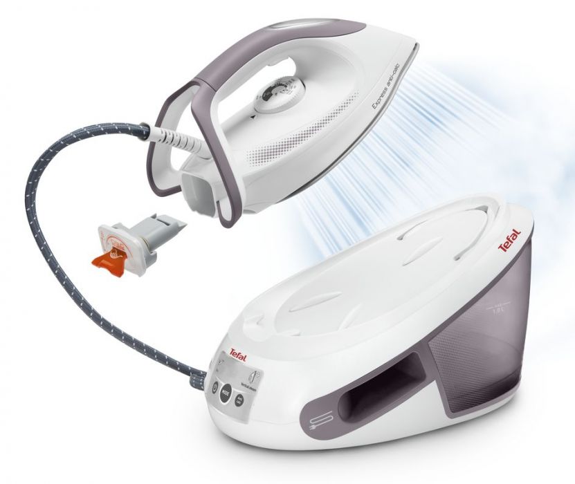 TEFAL Express Anticalc SV8011E0 likalnik s kotličkom