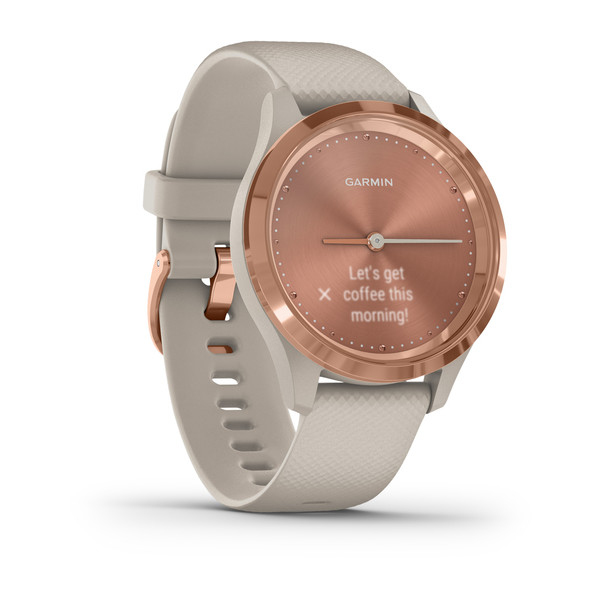 GARMIN Vívomove 3S Rose Gold/Sand pametna ura