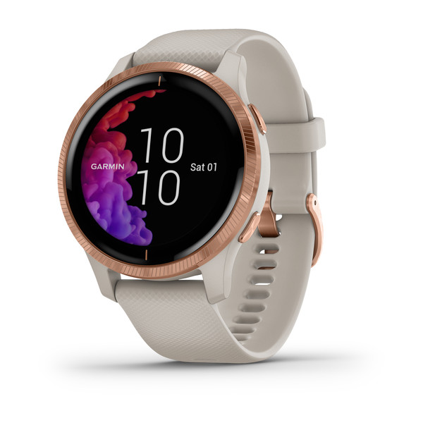 GARMIN Venu Light Sand/Rose Gold pametna športna ura