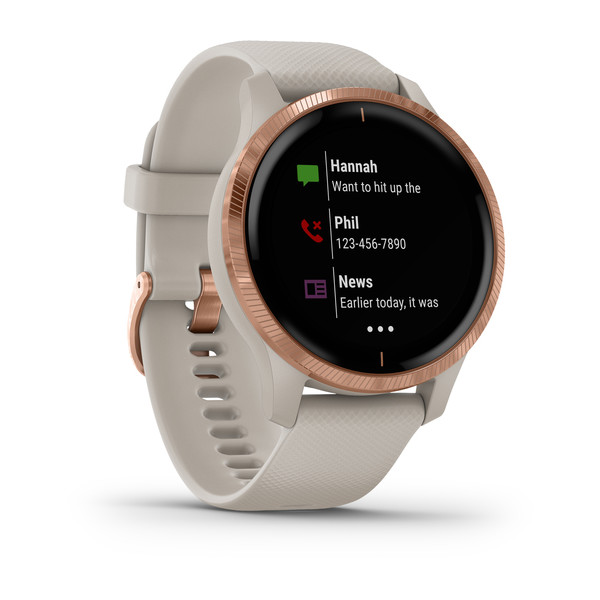 GARMIN Venu Light Sand/Rose Gold pametna športna ura