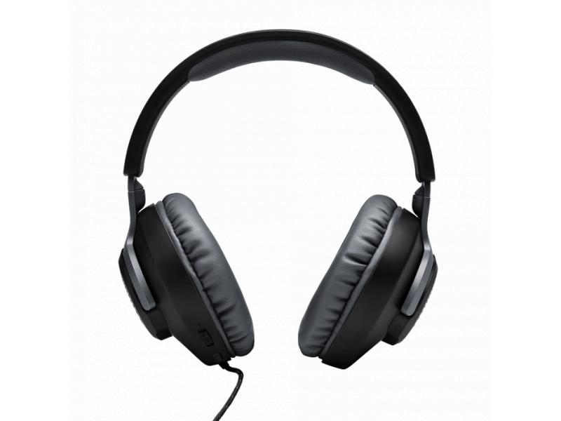JBL Quantum 100 črne žične gaming slušalke