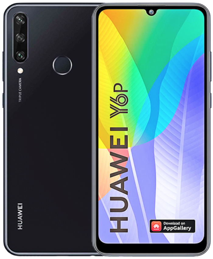 HUAWEI Y6P črn 3GB/64GB pametni telefon