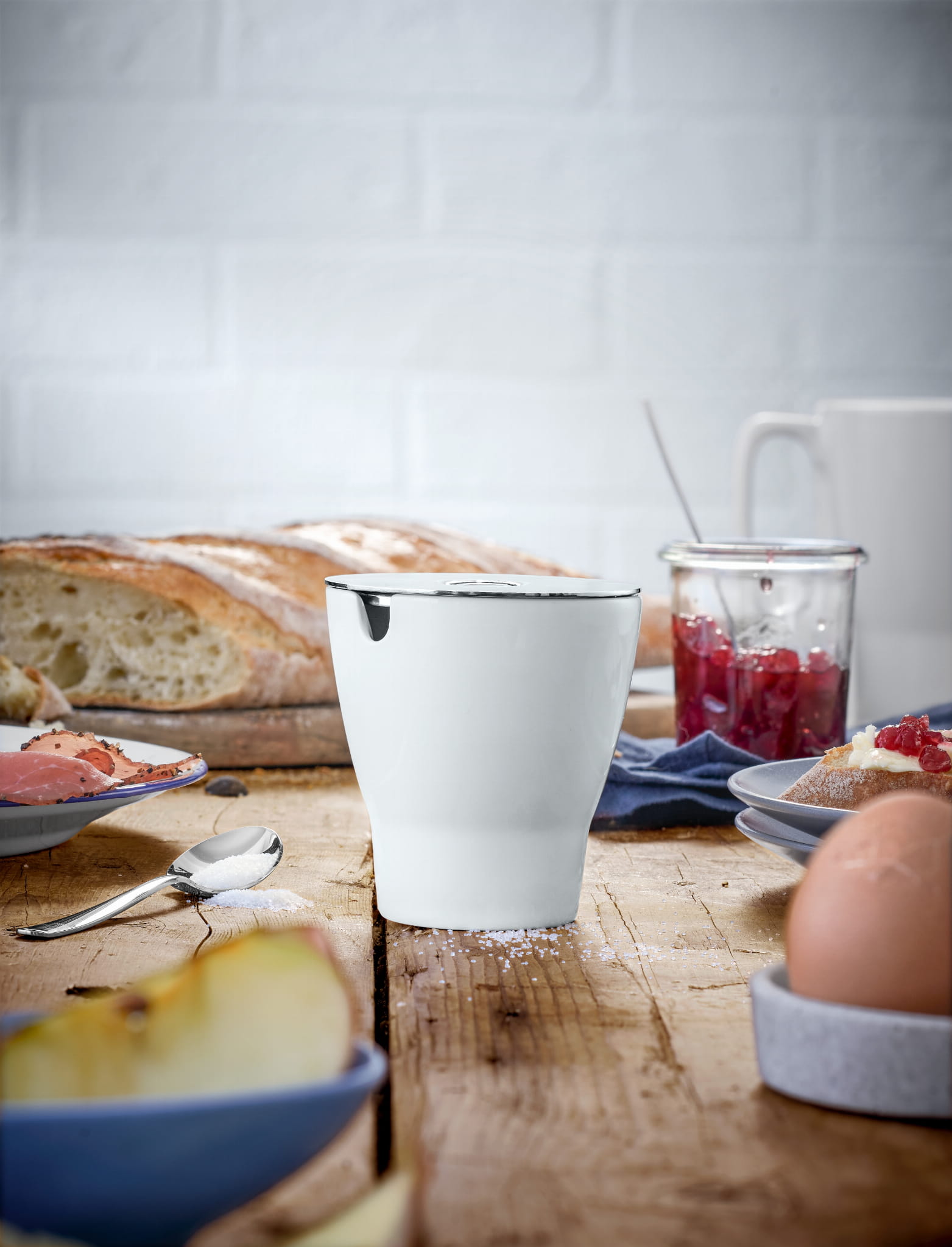 WMF posoda za sladkor s pokrovom in žličko