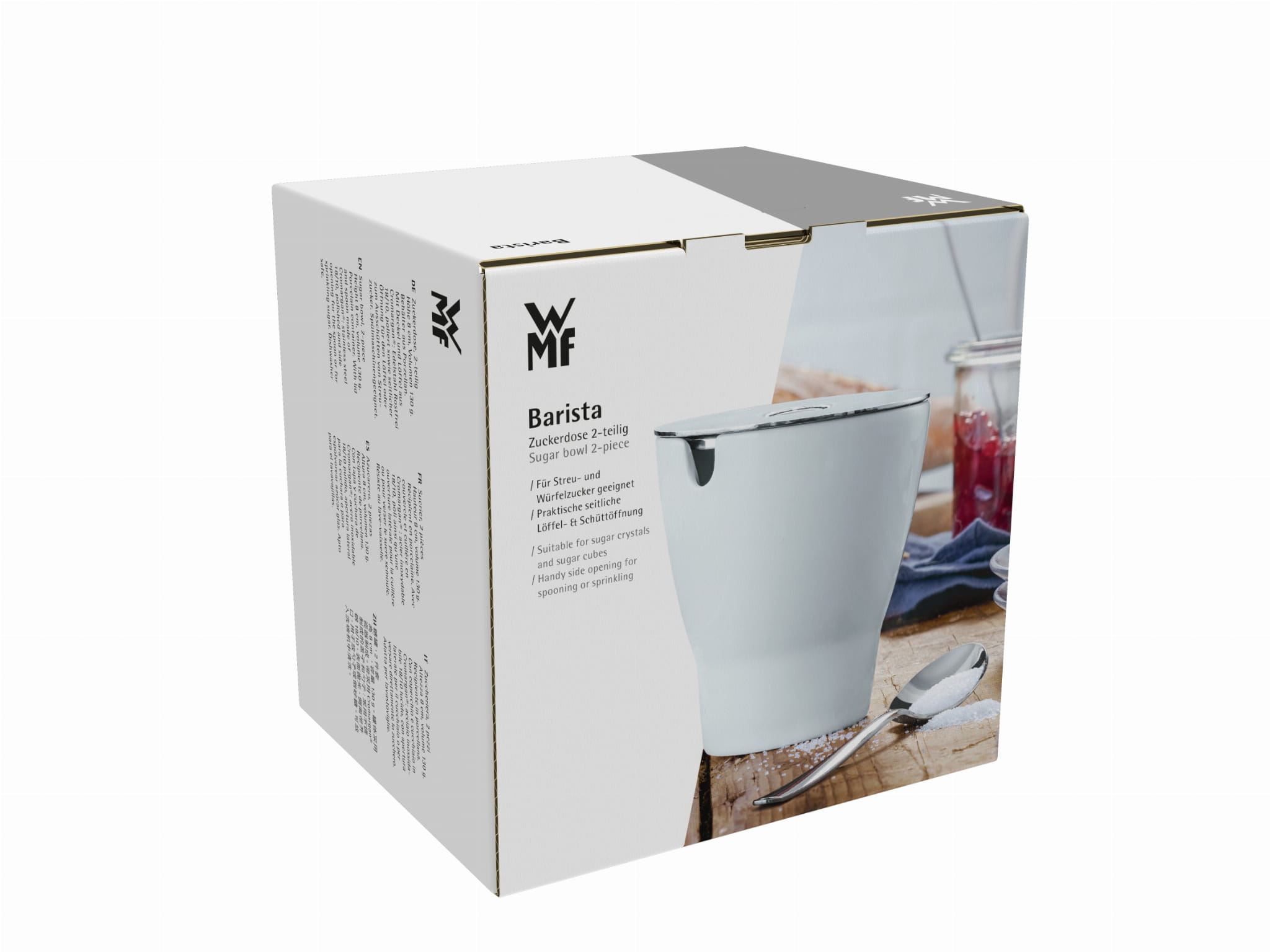 WMF posoda za sladkor s pokrovom in žličko