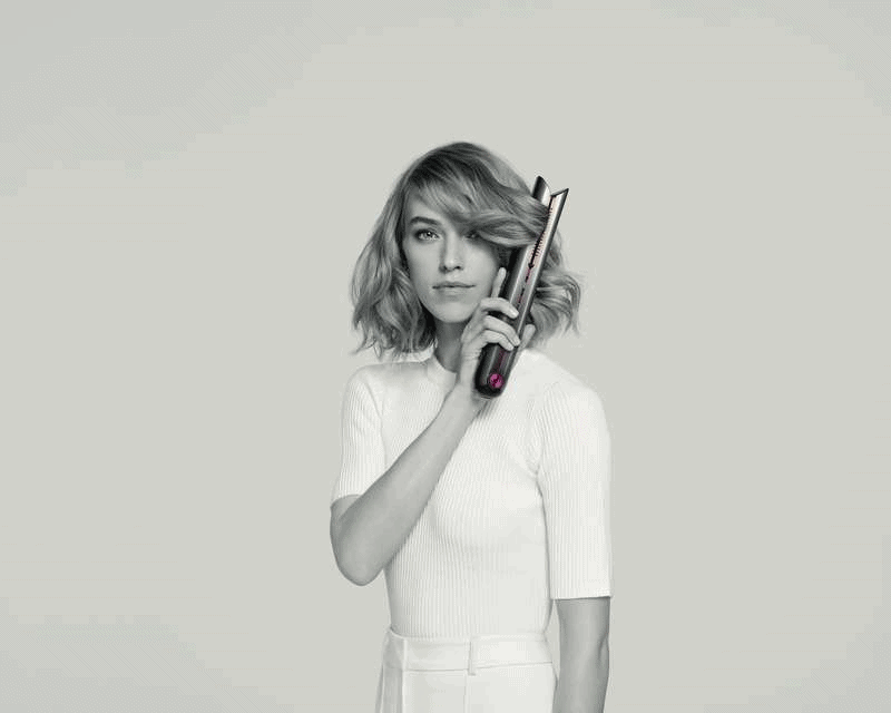 DYSON Corrale Nickel/Fuchsia ravnalnik za lase