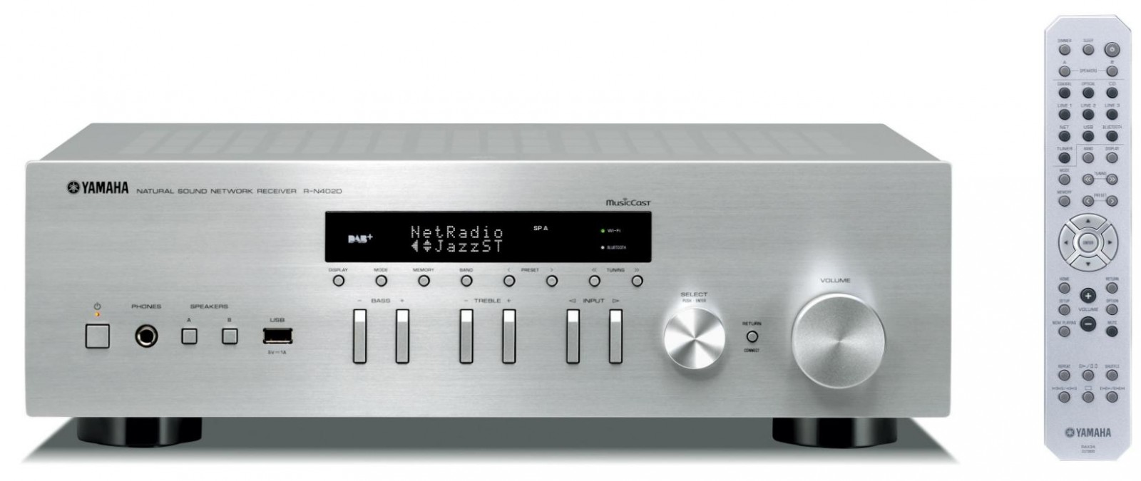 YAMAHA RN402D srebrn ojačevalec