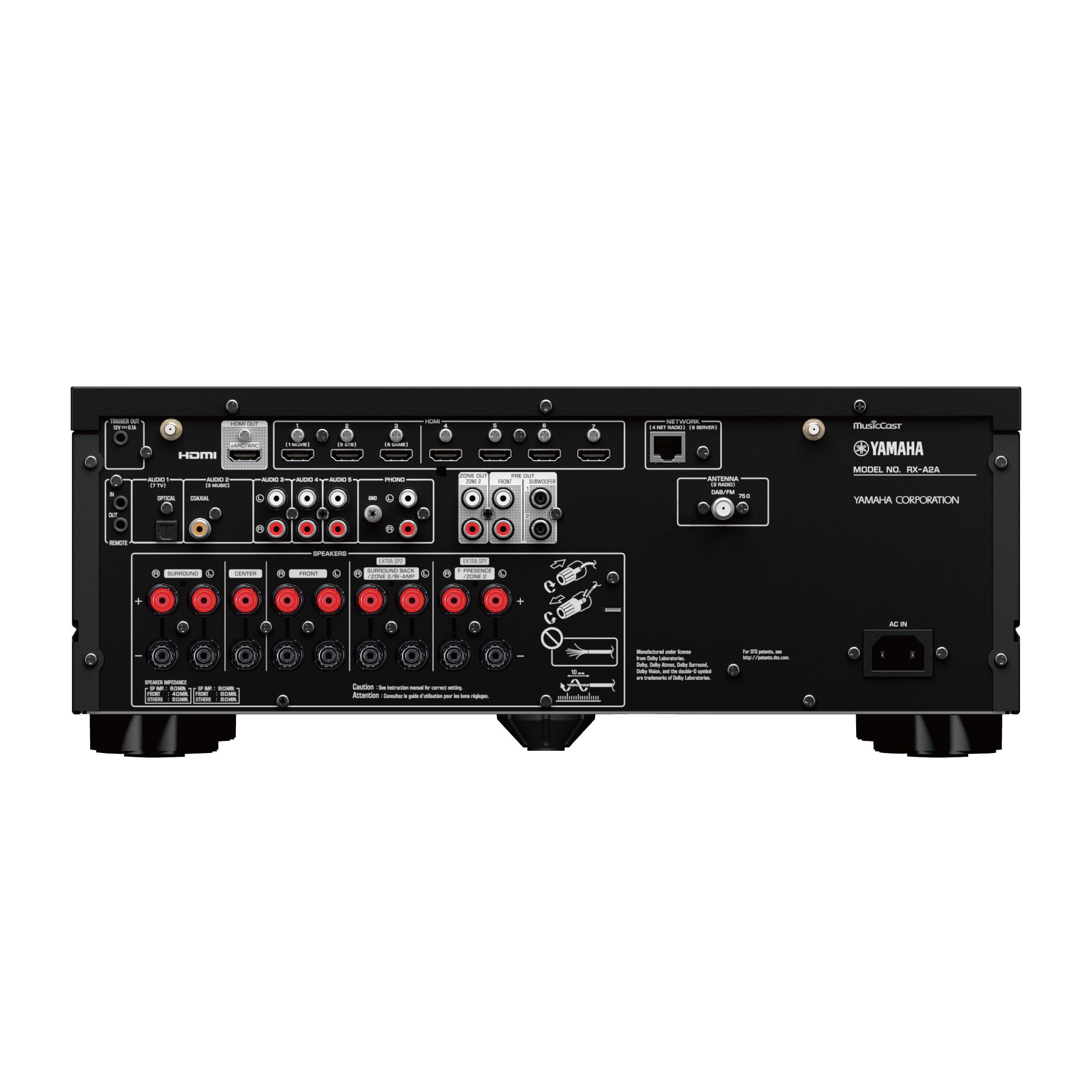 RXA2A BLACK RECEIVER