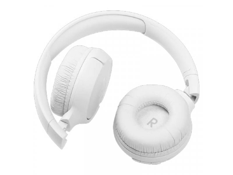 JBL T510BT brezžične naglavne bele slušalke