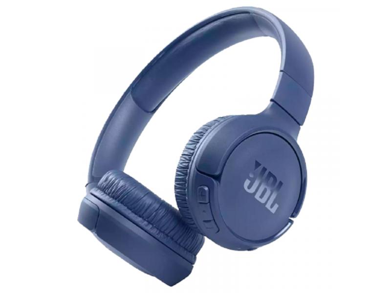JBL T510BT modre brezžične naglavne slušalke
