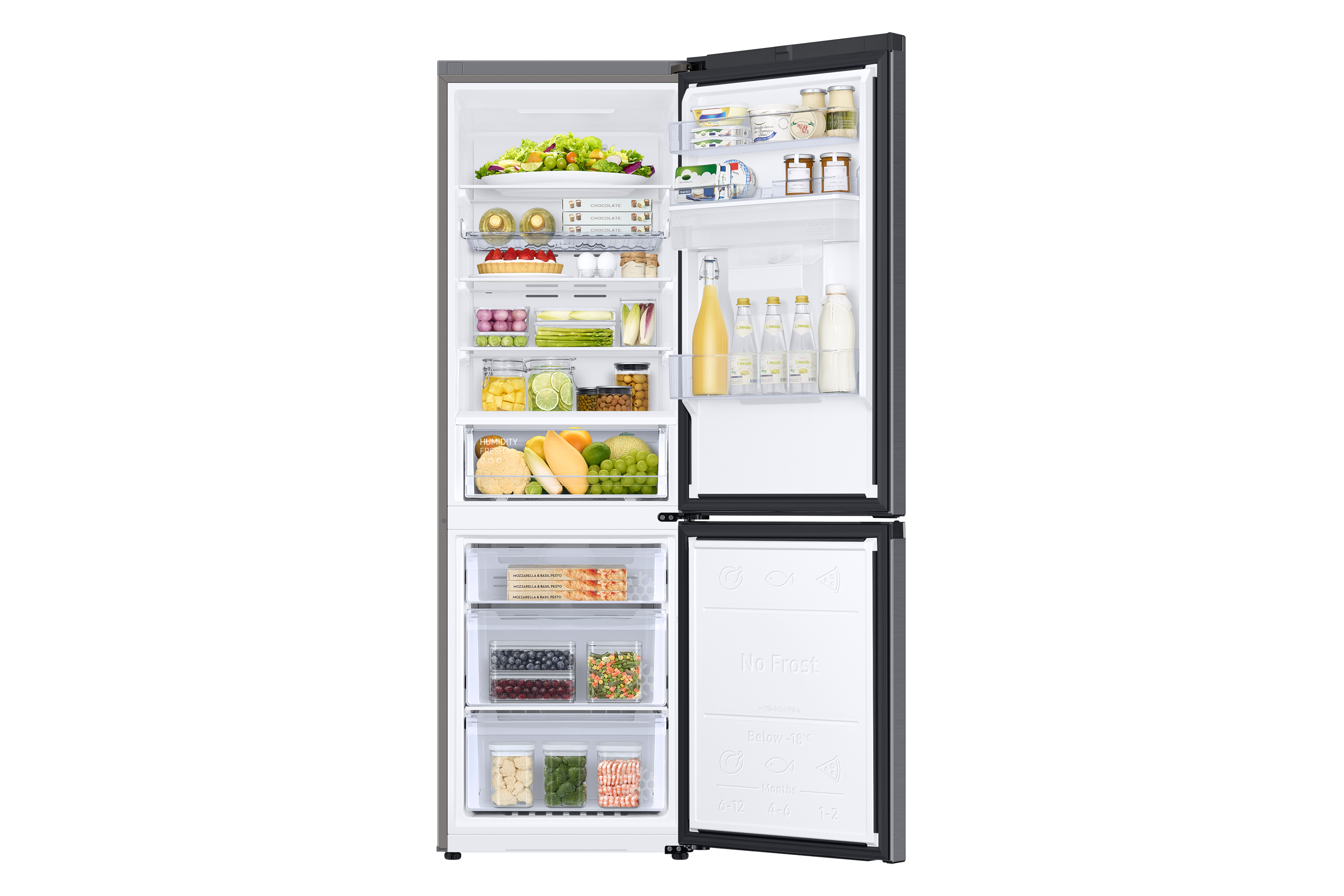 RB34T652EB1/EK Hladilnik z zamrzovalnikom spodaj