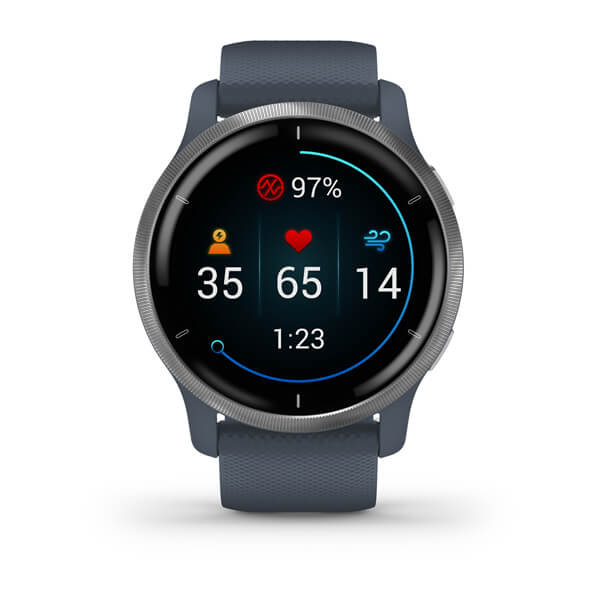 GARMIN Venu 2-blue granite/silver pametna ura