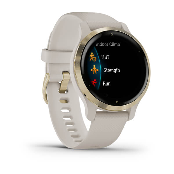 GARMIN Venu 2S - light sand, Light gold pametna ura