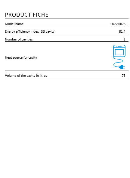 ASKO OCS8687S Vgradna pečica