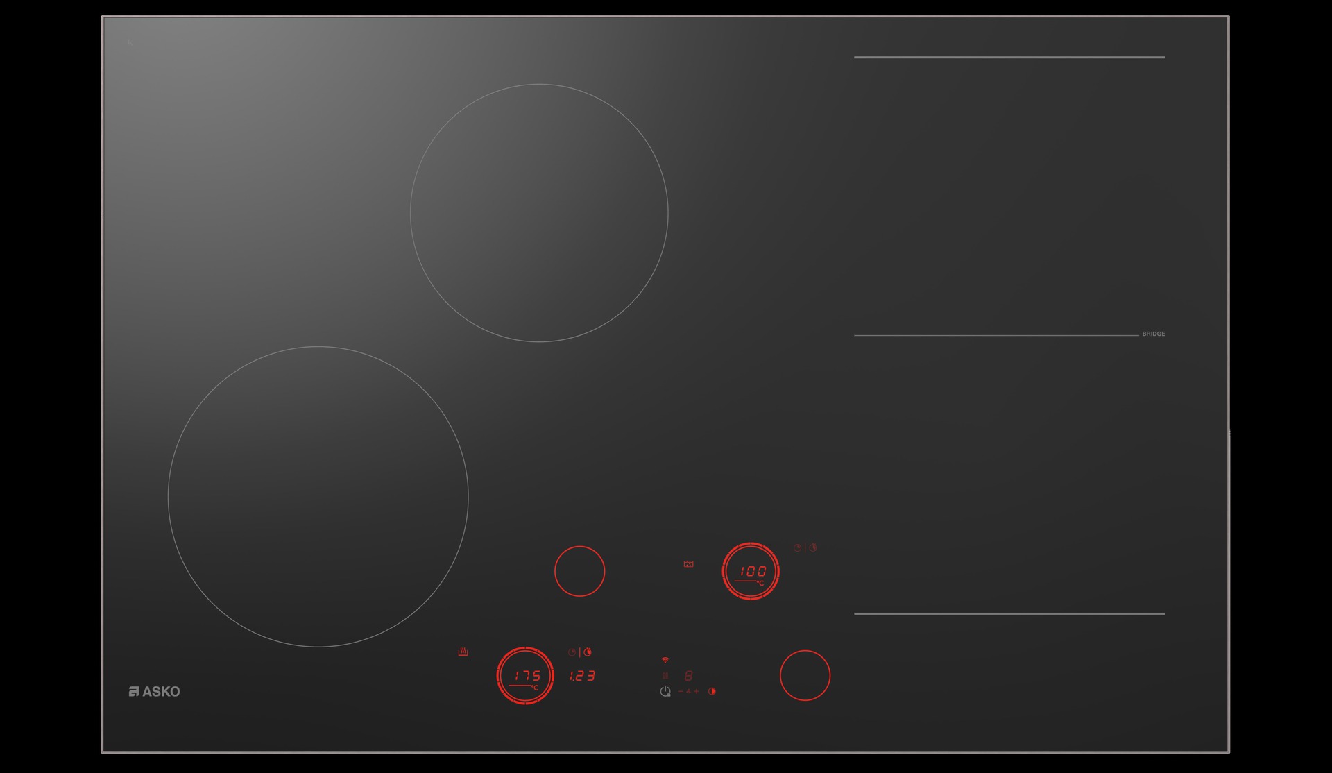 ASKO HID824GC Indukcijska kuhalna plošča