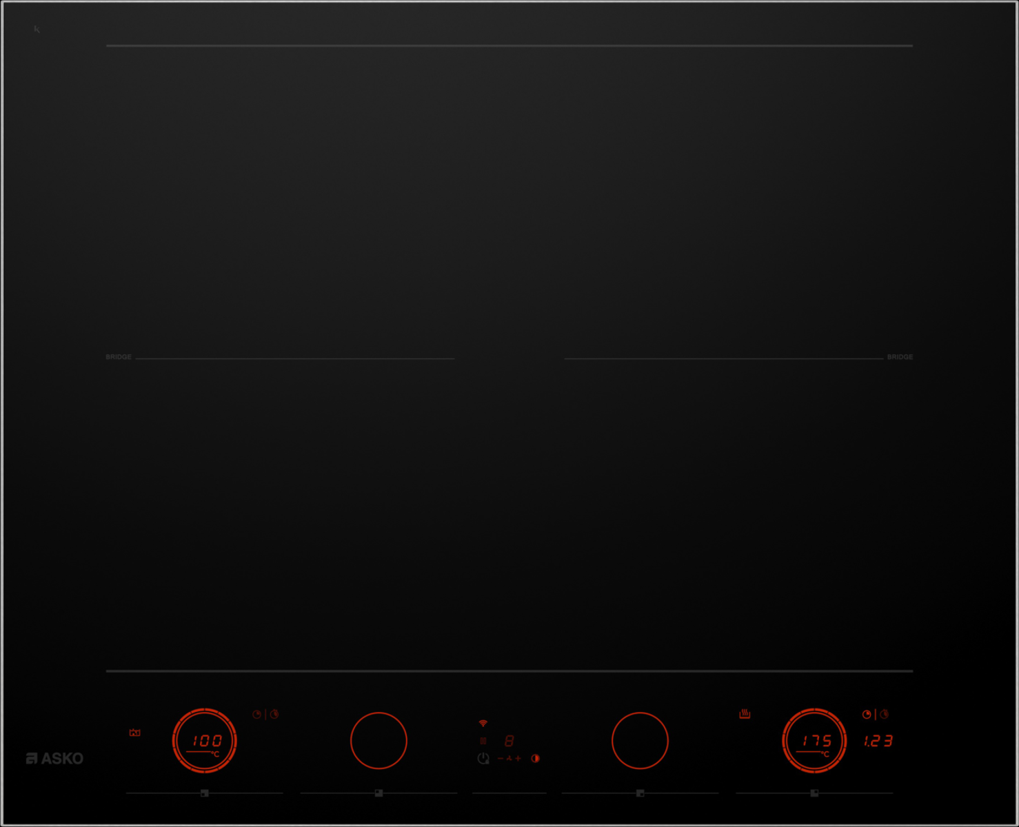 ASKO HID654GC Indukcijska kuhalna plošča