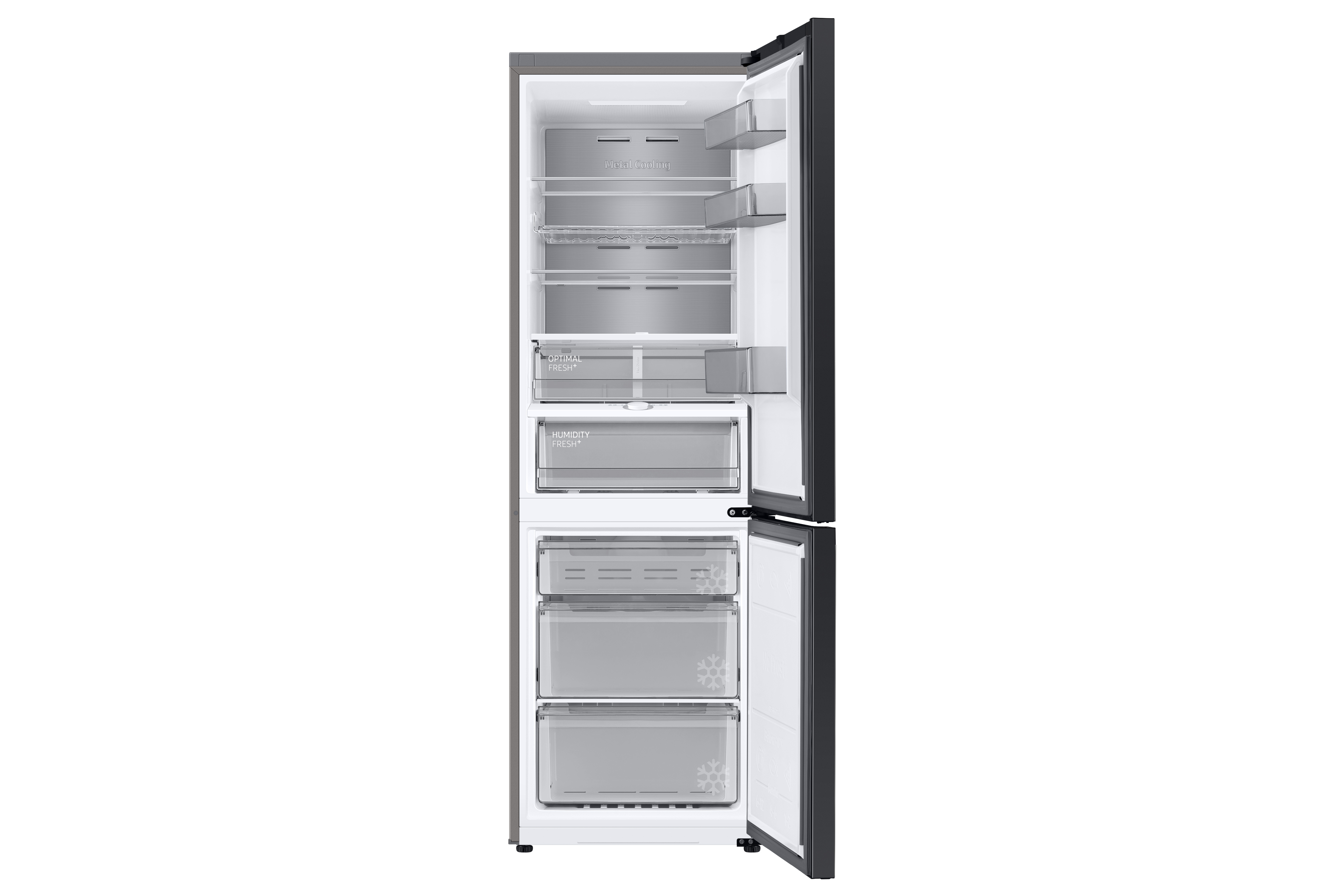 SAMSUNG RB34A7B5E12/EF BESPOKE hladilnik z zamrzovalnikom spodaj