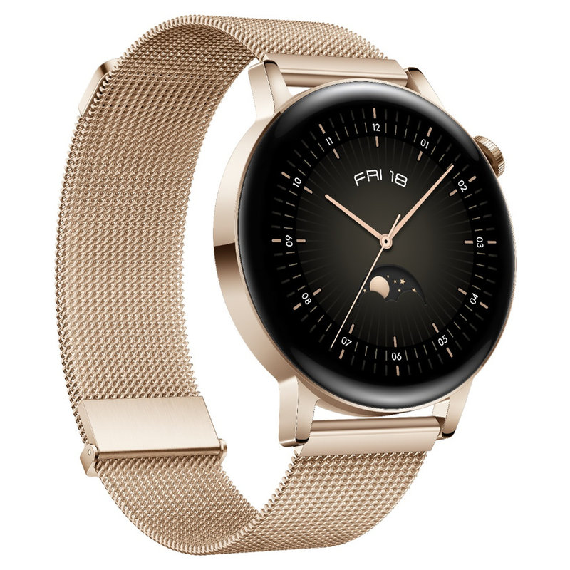 HUAWEI Watch GT 3 Elegant 42mm zlata pametna ura