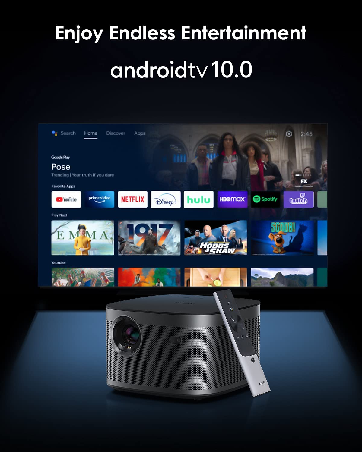 XGIMI Horizon Pro Android 4K hišni projektor