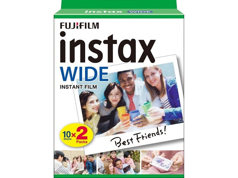 instax by FUJIFILM WIDE 2 x 10 film
