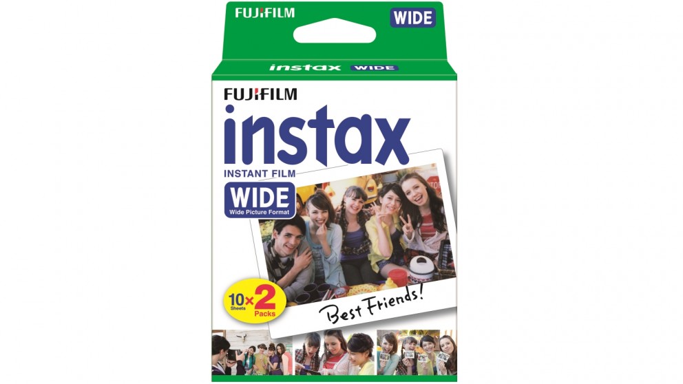 instax by FUJIFILM WIDE 2 x 10 film