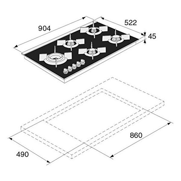 HG1935AB Kuhalna plošča ASKO