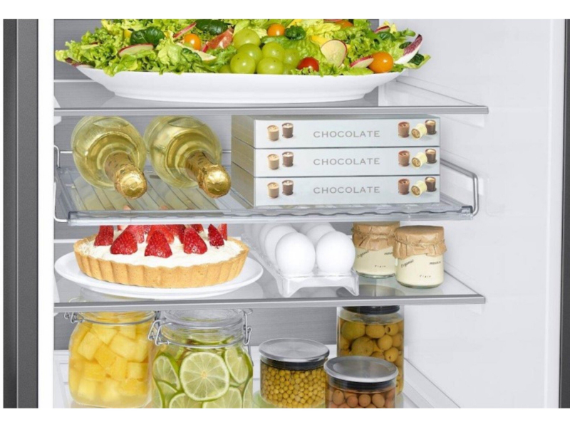 SAMSUNG RB34A7B5DS9/EF [Bespoke, 185cm, srebrna] hladilnik