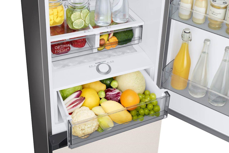 SAMSUNG RB34A7B5DCE/EF Bespoke, 185cm hladilnik bež