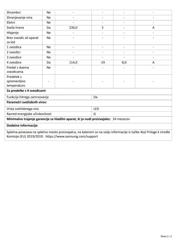 SAMSUNG RB34A7B5DCE/EF Bespoke, 185cm hladilnik bež