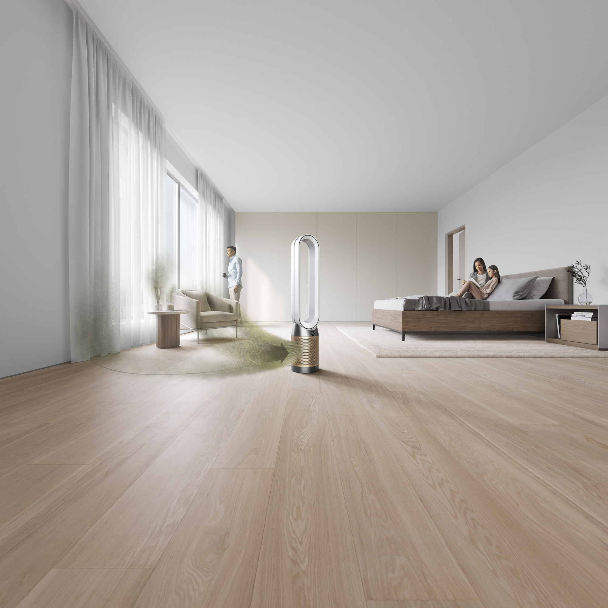 DYSON Pure & Cool Link TP09 ventilator in čistilec zraka