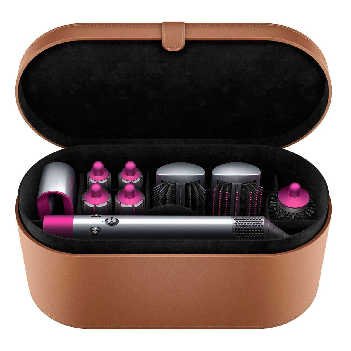 DYSON AIRWRAP COMPLETE IRON/FUCHSIA LONG OBLIKOVALNIK LAS
