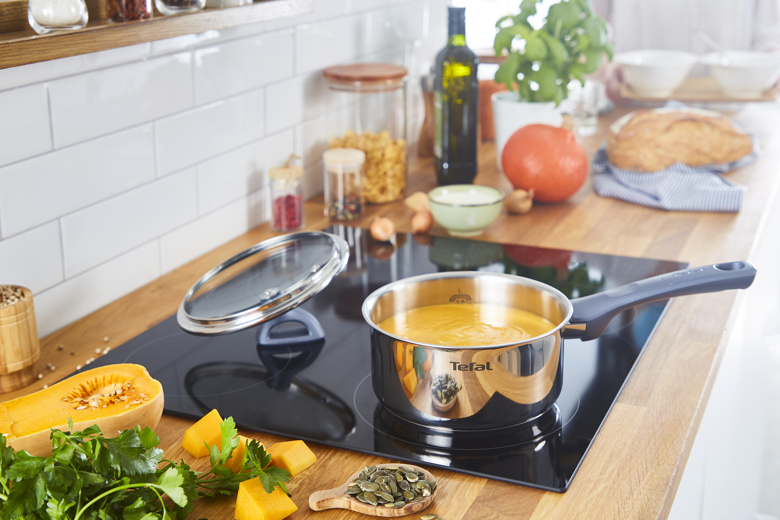 TEFAL G7122255 DAILY COOK visoka ponev s pokrovko 16cm