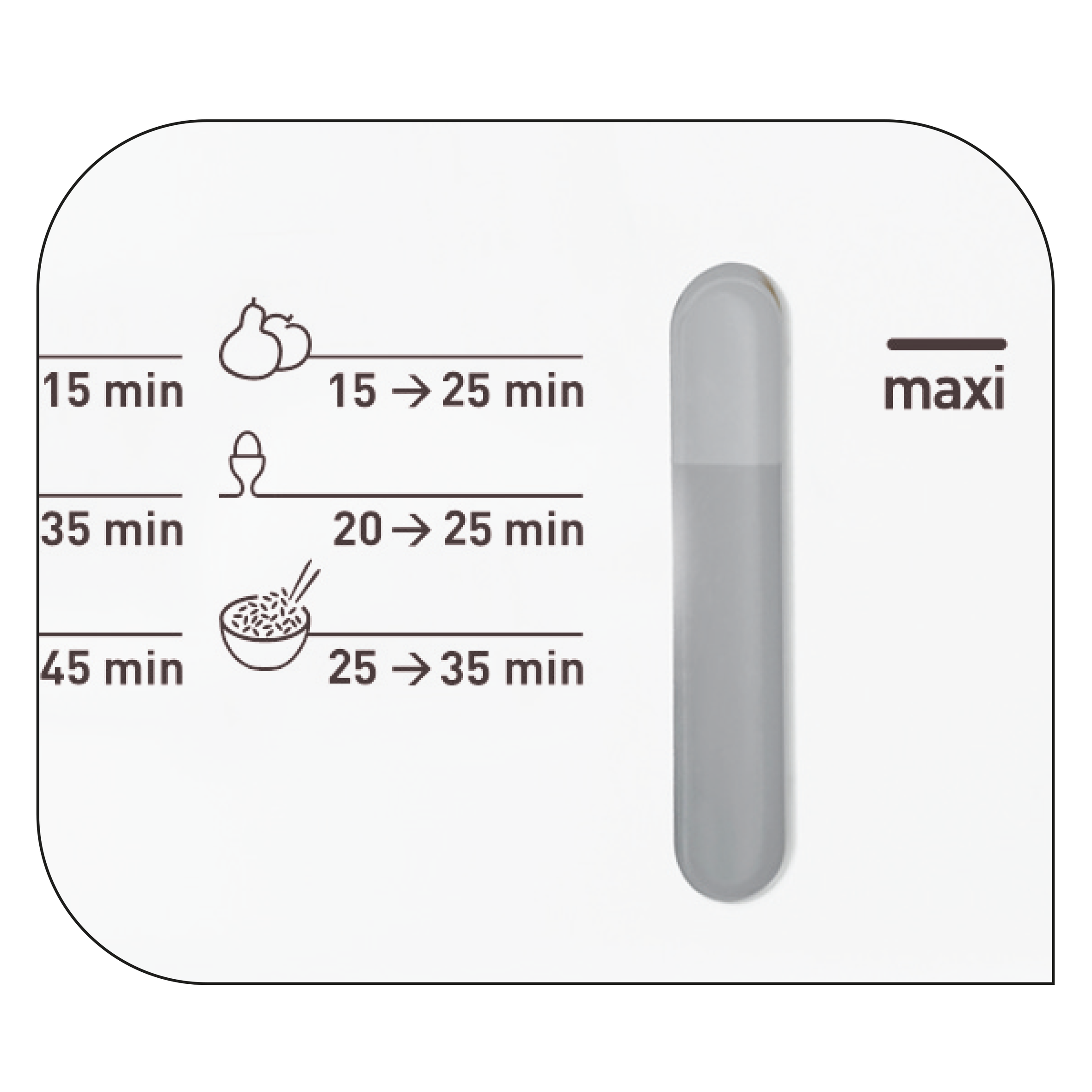 TEFAL VC145130 CONVENIENT SERIES električni parni kuhalnik