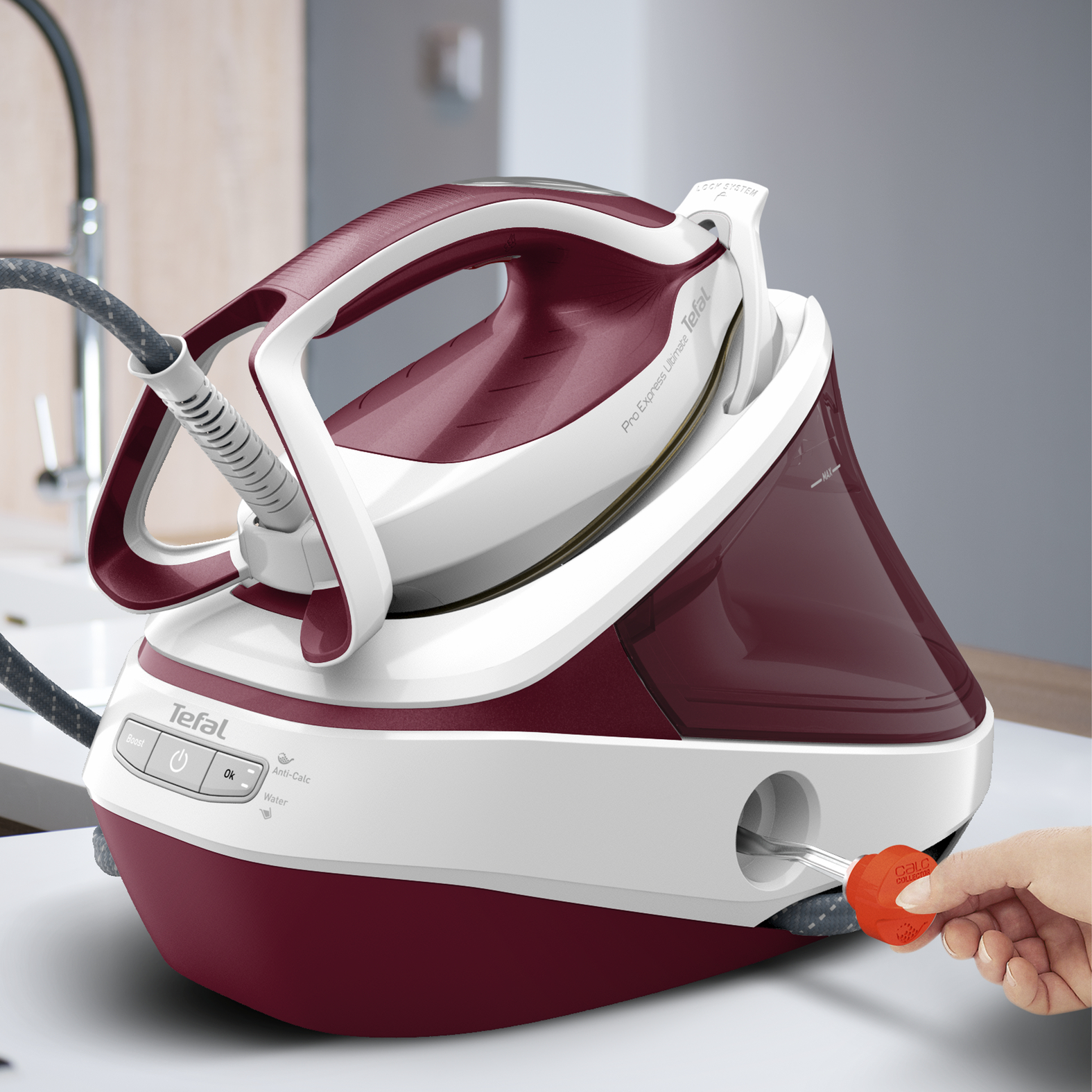 Tefal PRO EXPRESS ULTIMATE II Parna postaja GV9711E0