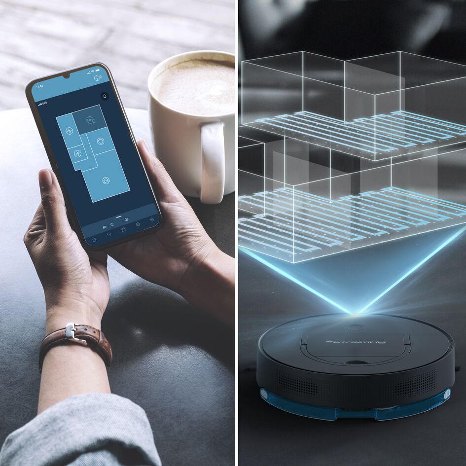 ROWENTA RR9075WH X-PLORER 130 AI robotski sesalnik