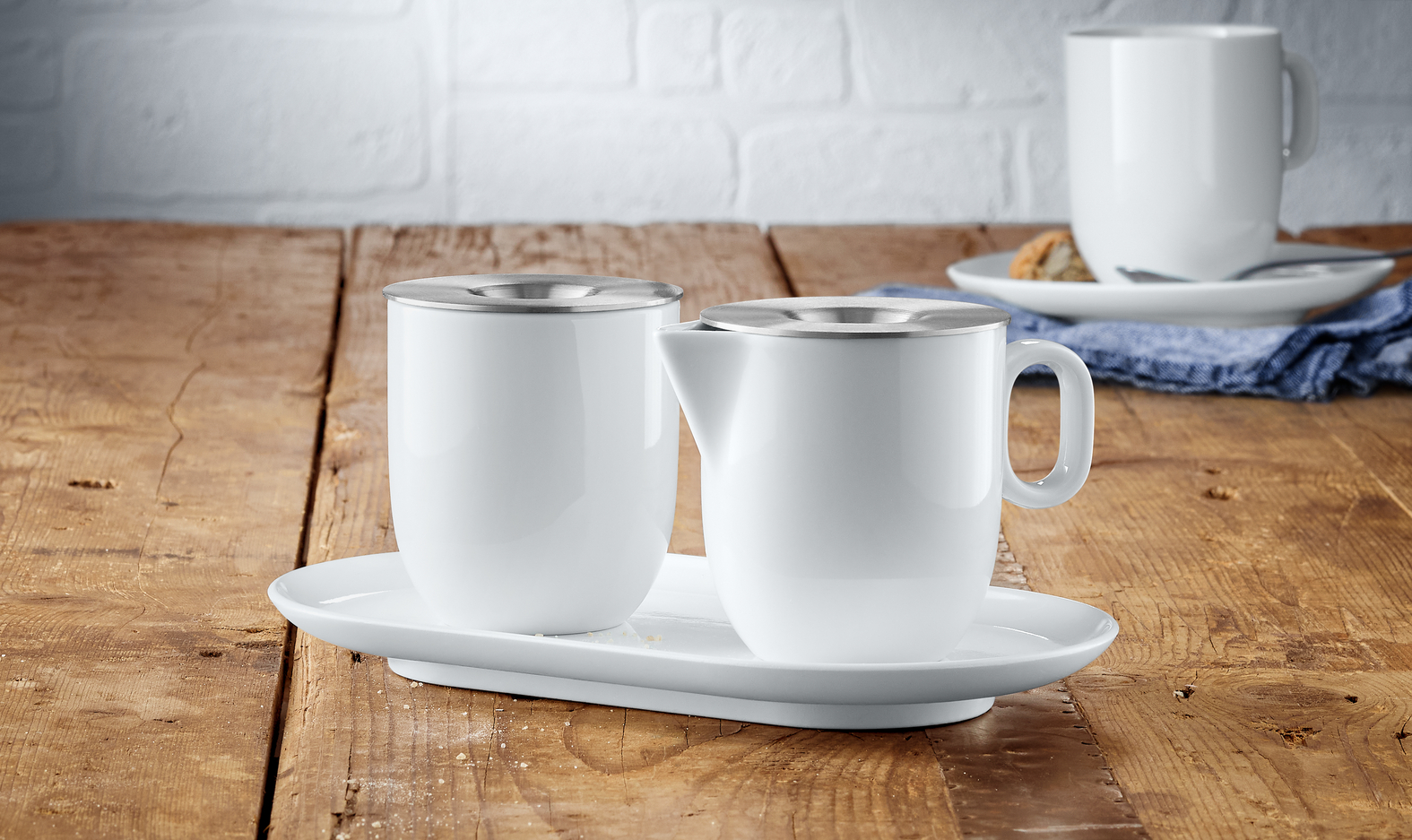 0695899440 SUG&MILK SET 2 WMF SUGAR & MILK SET 2pcs