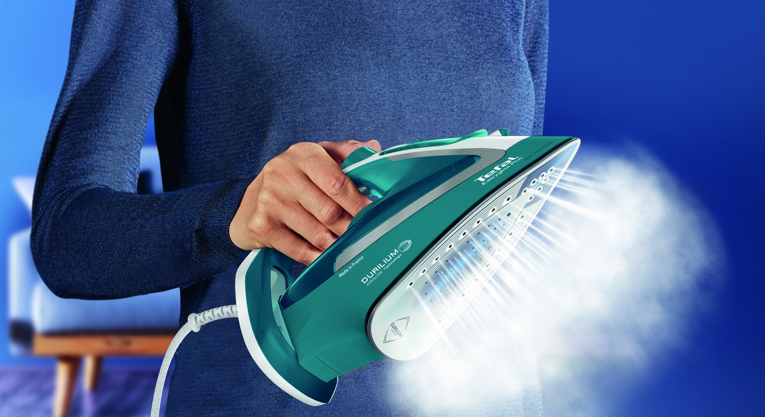 Tefal FV5737E0 EASYGLISS PLUS parni likalnik