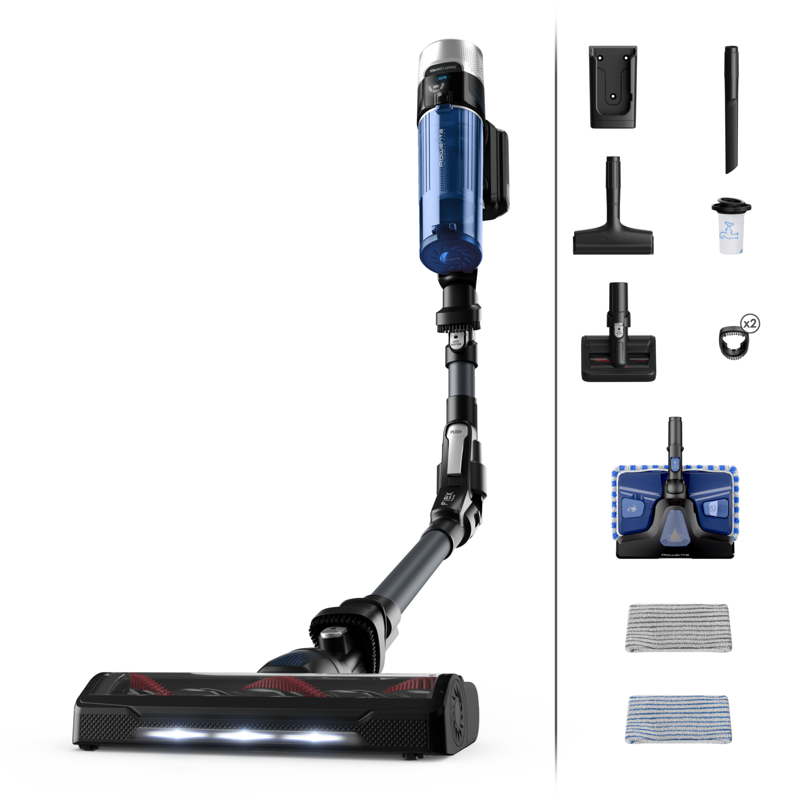 ROWENTA X-FORCE FLEX 9.60 Aqua RH20C7WO pokončni sesalnik